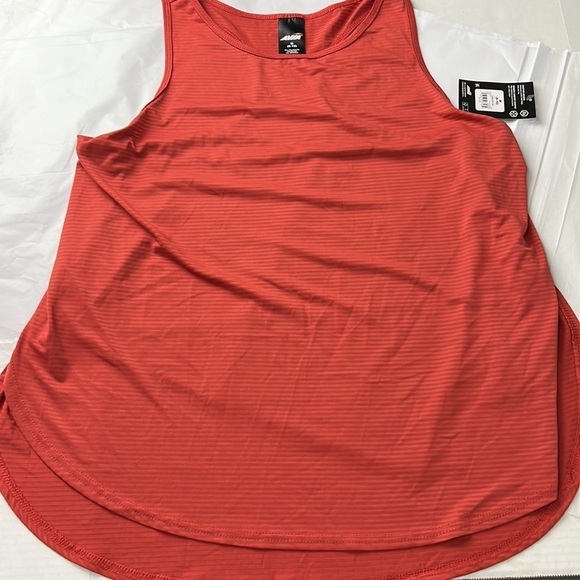 Avia Commuter Tank NWT Orange Size Medium Workout Summer New - Picture 3 of 10